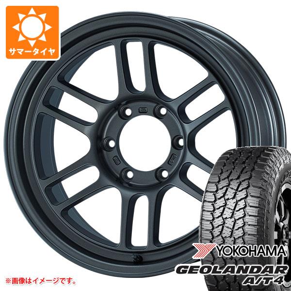 トヨタ ランドクルーザー プラド 150系用 サマータイヤ ヨコハマ ジオランダー A/T4 G018 265/65R17 112T ブラックレター エンケイ オールロード RPT1 8.5-17