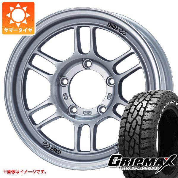 ジムニー用 サマータイヤ グリップマックス マッドレイジ R/T MAX LT185/85R16 105/103Q ホワイトレター エンケイ オールロード RPT1 5.5 16 :rpt1j 36498 s86999zk:タイヤ1番