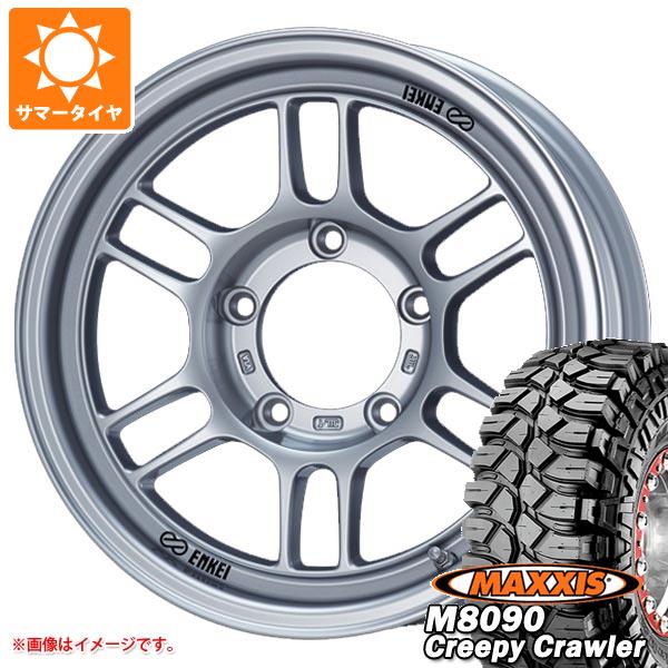 5本セット ジムニー用 サマータイヤ マキシス M8090 クリーピークローラー 6.50-16LT 100K 6PR  エンケイ オールロード RPT1 5.5-16｜tire1ban