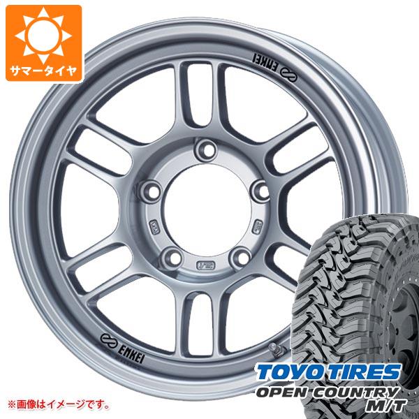 5本セット ジムニー JB64W用 サマータイヤ トーヨー オープンカントリー M/T LT225/75R16 103/100Q ホワイトレター エンケイ オールロード RPT1 5.5 16 :rpt1j 34450 s861004zk 5:タイヤ1番