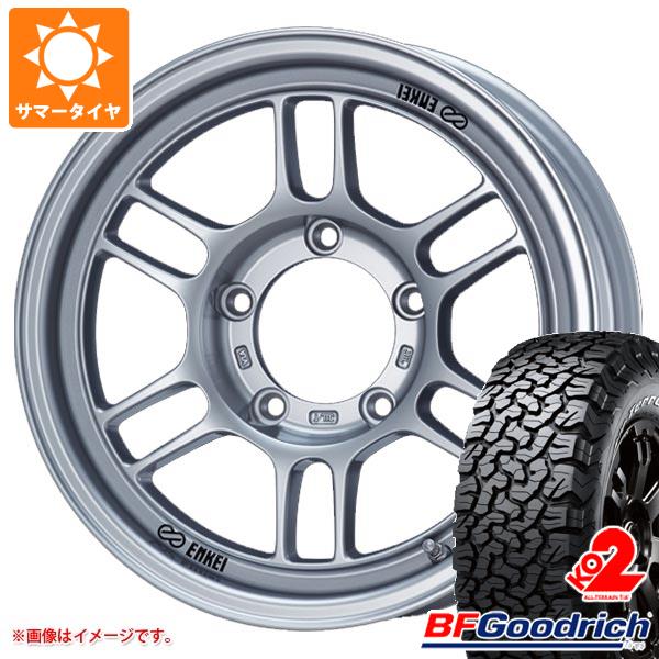 5本セット ジムニーシエラ JB74W用 2023年製 サマータイヤ BFグッドリッチ オールテレーンT/A KO2 LT235/70R16 104/101S ホワイトレター エンケイ RPT1 5.5 16 :rpt1jc 21429 s861007zk 5:タイヤ1番