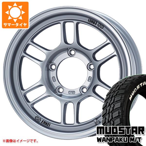 5本セット ジムニーシエラ JB74W用 サマータイヤ マッドスター ワンパク M/T 235/70R16 106S ホワイトレター エンケイ オールロード RPT1 5.5 16 :rpt1jc 38754 s861007zk 5:タイヤ1番