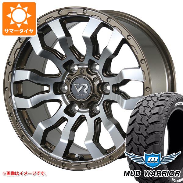 FJクルーザー 10系用 サマータイヤ モンスタ マッドウォーリアー LT265/70R17 121/118Q ホワイトレター ヴァブロ RR 01 8.0 17 :rr01br6 34779 t801004yt:タイヤ1番