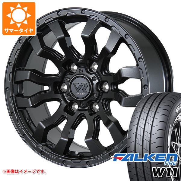 ハイエース 200系用 2024年製 サマータイヤ ファルケン W11 215/65R16C 109/107N ホワイトレター ヴァブロ RR 01 6.5 16 :rr01gmh 32712 t80967yt:タイヤ1番