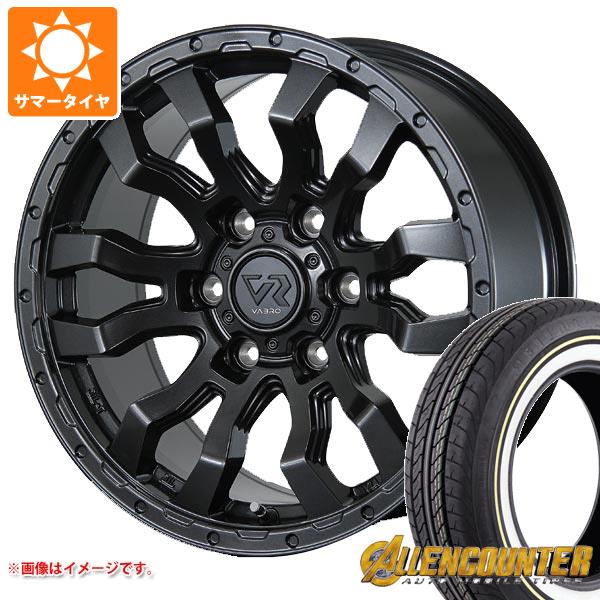ハイエース 200系用 サマータイヤ オーレンカウンター クラシックオーバル 215/65R16C 109/107T ホワイト/イエローリボン ヴァブロ RR-01 6.5-16