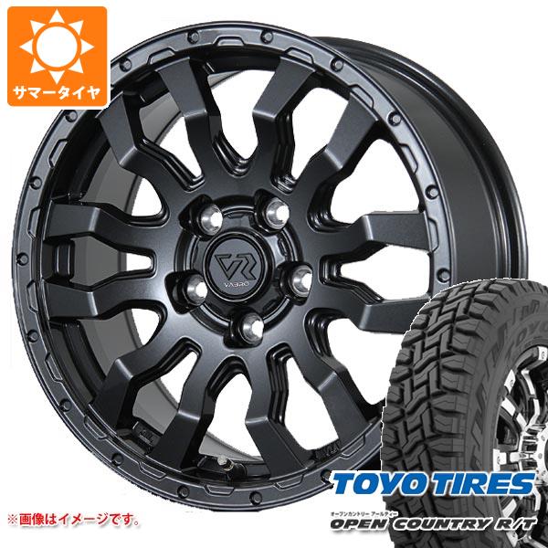 OPEN COUNTRY - デリカD5用 朱夏タイア トゥーヨー 開けひろげカントリー R/T 235/70R16 106Q 白いこと雁の使い ヴァブロ RR-01 7.0-16 車、バイク、自転車-自動車-夏タイヤ、ホイールセット