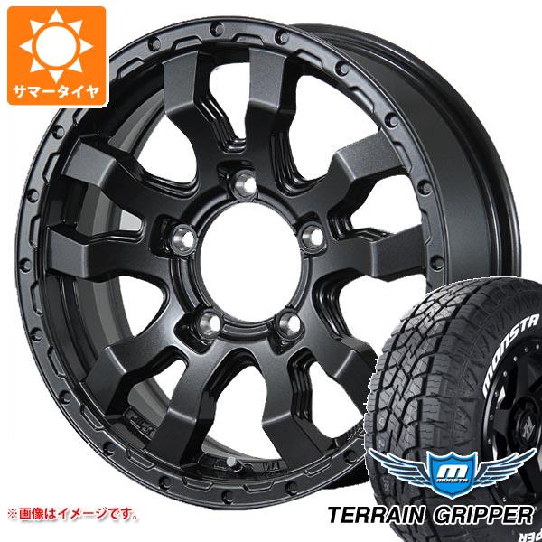 5本セット ジムニー用 サマータイヤ モンスタ テレーングリッパー 175/80R16 91S ホワイトレター ヴァブロ RR-01 5.5-16