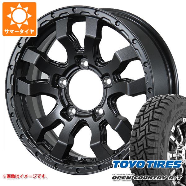 5本セット ジムニーシエラ JB74W用 サマータイヤ トーヨー オープンカントリー R/T 215/70R16 100Q ブラックレター ヴァブロ RR 01 5.5 16 :rr01gms 32618 s86770zk 5:タイヤ1番