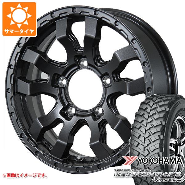 5本セット ジムニー用 サマータイヤ ヨコハマ ジオランダー M/T+ G001J 195R16C 104/102Q ヴァブロ RR 01 5.5 16 :rr01gmj 14208 s861002zk 5:タイヤ1番