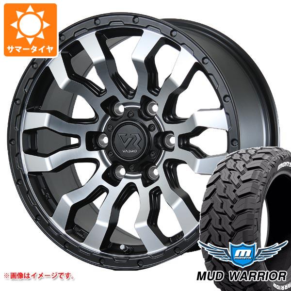 サマータイヤ 265/70R17 121/118Q モンスタ マッドウォーリアー ホワイトレター ヴァブロ RR 01 8.0 17 :rr01mc6 34779:タイヤ1番