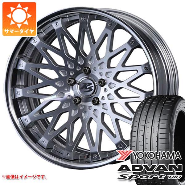 40系アルファード用 サマータイヤ ヨコハマ アドバンスポーツV107 245/45R20 103Y XL V107A クリムソン RS CV ワイヤー 8.0 20 :rscvwiav 39586 t801085yt:タイヤ1番