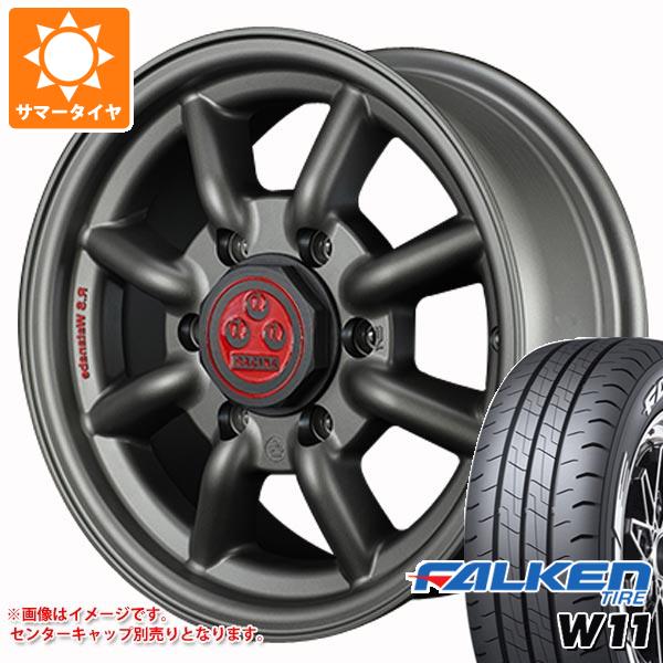 ハイエース 200系用 サマータイヤ ファルケン W11 215/65R16C 109/107N ホワイトレター RSワタナベ エイトスポーク 6.5 16 : rseighth 32712 t80967yt : タイヤ1番