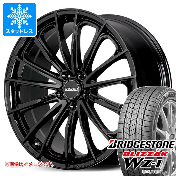 トヨタ クラウンエステート AZSH38用 スタッドレス ブリヂストン ブリザック WZ-1 235/45R21 101Q XL レイズ RS ヴォウジェ SE