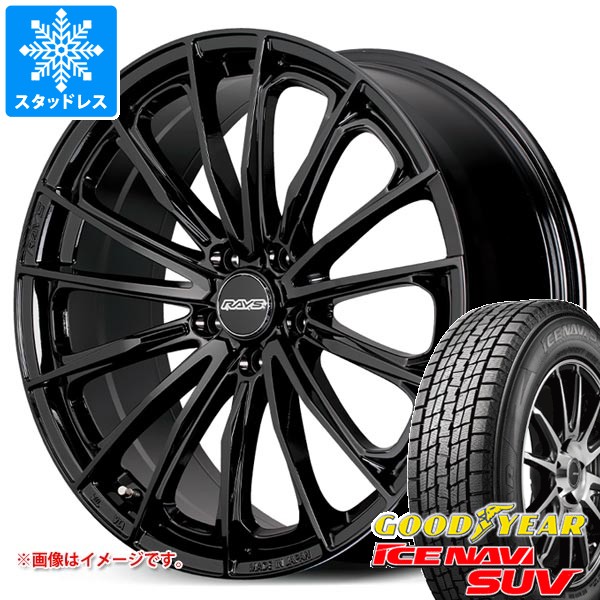 レクサス LBX MAYH10系用 スタッドレス グッドイヤー アイスナビ SUV 225/55R18 98Q レイズ RS ヴォウジェ SE