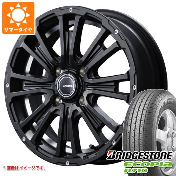 キャリイ DA16T用 サマータイヤ ブリヂストン エコピア R710 145/80R12 86/84N (145R12 8PR相当) SS リボルバーKC 4.0 12 :rvkcup 28452 s861040zk:タイヤ1番