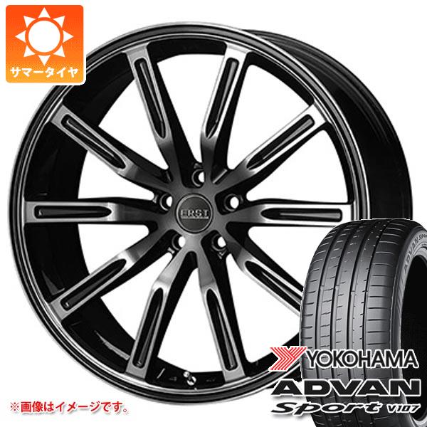 ボルボ S90/V90 PB/PD系用 サマータイヤ ヨコハマ アドバンスポーツV107 255/40ZR19 (100Y) XL エアスト S10-R｜tire1ban