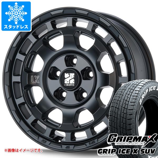 Ice X - ミツビシ デリカD5用 スタッドレス グリップマックス グリップアイスエックス SUV 225/70R16 103Q 白いこと水茎の跡 MLJ エクストリームJ サバンザ