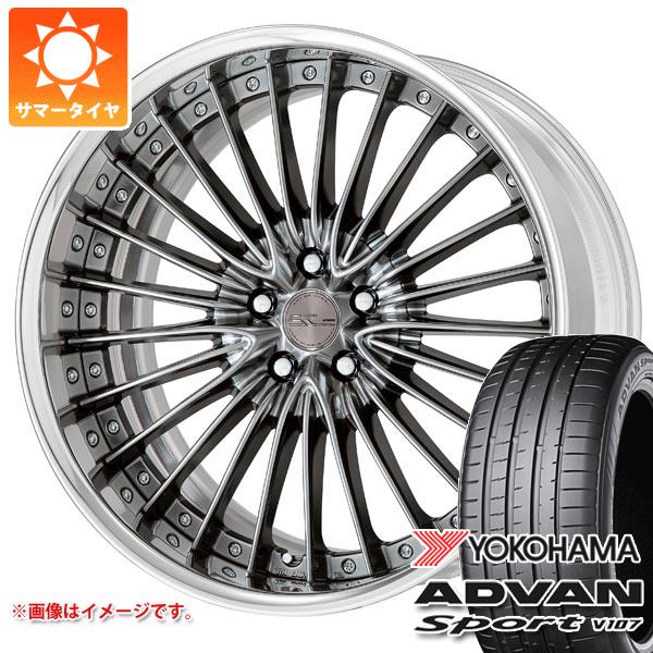 トヨタ 40系アルファード用 サマータイヤ ヨコハマ アドバンスポーツV107 255/40ZR21 (102Y) XL ワーク シュヴァート グラソン 8.5-21
