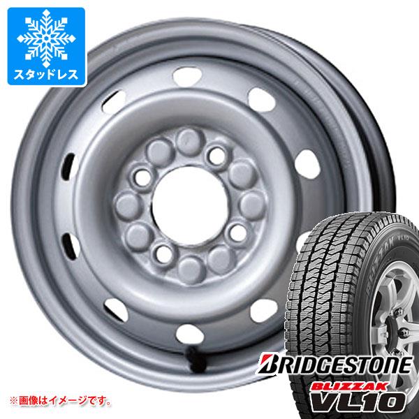 スタッドレスタイヤ ブリヂストン ブリザック VL10 145/80R12 80/78N (145R12 6PR相当) シュヴァルツ MV 3.5-12