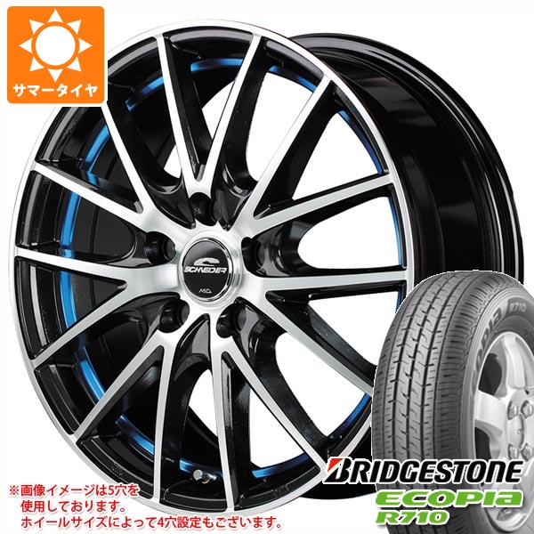 サマータイヤ 145/80R12 80/78N ブリヂストン エコピア R710 (145R12 6PR相当) シュナイダー RX27 4.0 12 :schrx27b 28451:タイヤ1番