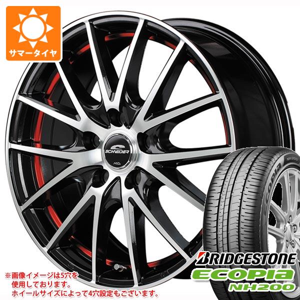 サマータイヤ 185/70R14 88S ブリヂストン エコピア NH200 シュナイダー RX27 5.5-14｜tire1ban