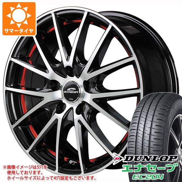 サマータイヤ 195/60R16 89H ダンロップ エナセーブ EC204 シュナイダー RX27 6.5 16 :schrx27r 27650:タイヤ1番