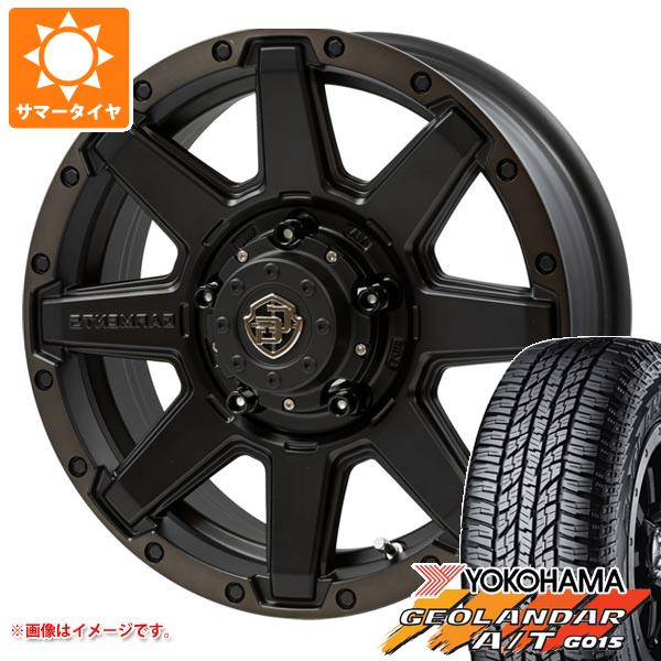 ジムニー JB64W用 サマータイヤ ヨコハマ ジオランダー A/T G015 205/80R16 104T XL ブラックレター クロスオーバーガーメンツ スタイルU 5.5 16 :sgsuj 22945 s861008zk:タイヤ1番