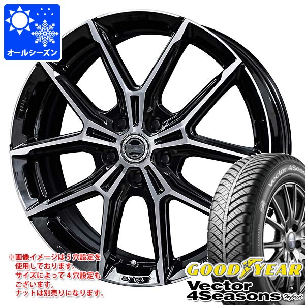 オールシーズン 165/60R15 77H グッドイヤー ベクター 4シーズンズ ハイブリッド スマック プラスEK M1 4.5-15
