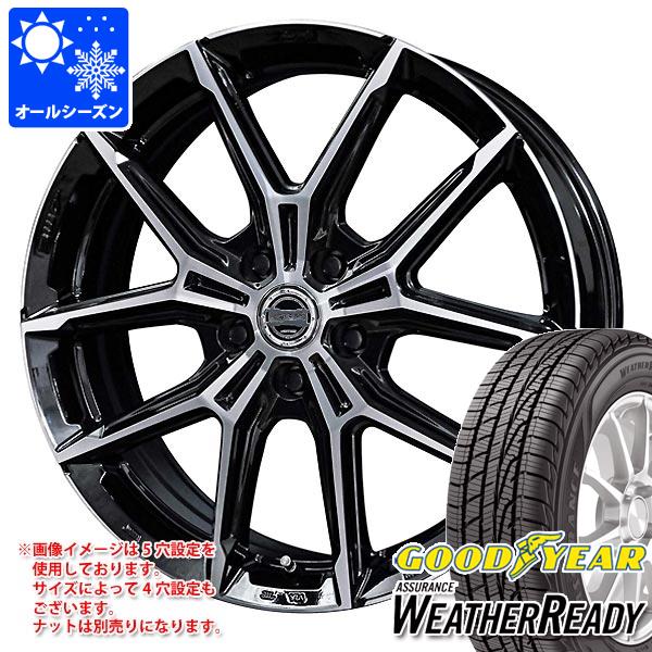 オールシーズン 225/55R18 98V グッドイヤー アシュアランス ウェザーレディ スマック プラスEK M1 7.5-18