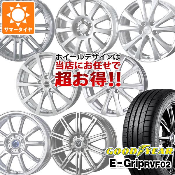 サマータイヤ 185/65R15 88H グッドイヤー エフィシエントグリップ RVF02 デザイン おまかせホイール 6.0 15 :somakase 36640:タイヤ1番