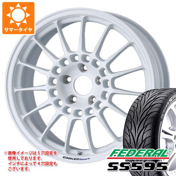 サマータイヤ 235/40R18 91W フェデラル SS595 エンケイ スポーツ RC-T5 8.0-18｜tire1ban