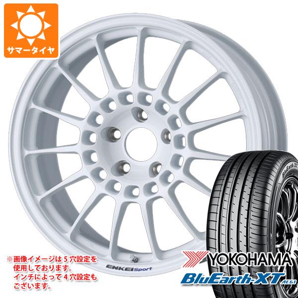 サマータイヤ 215/50R18 92V ヨコハマ ブルーアースXT AE61 エンケイ スポーツ RC T5 8.0 18 :sprct5l 34387:タイヤ1番