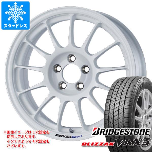 2023年製 スタッドレスタイヤ ブリヂストン ブリザック VRX3 185/65R15 88Q エンケイ スポーツ RC-T5｜tire1ban