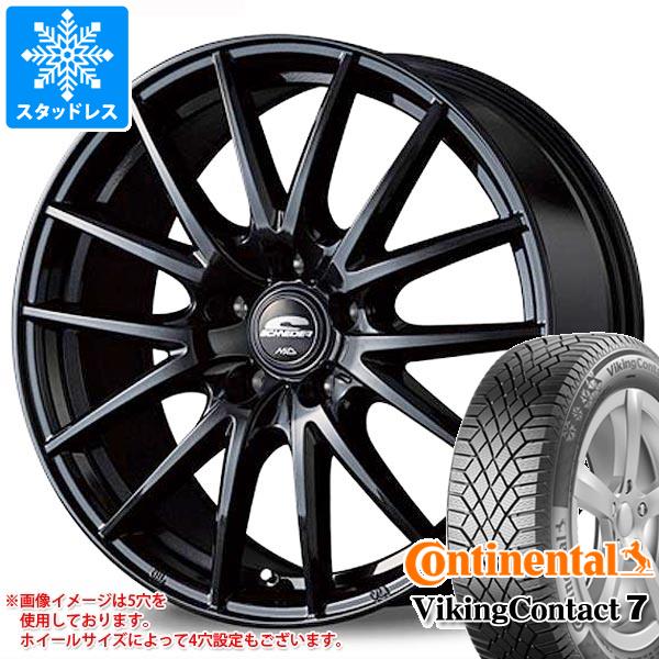 スタッドレスタイヤ コンチネンタル バイキングコンタクト7 245/50R18 104T XL シュナイダー SQ27 8.0 18 : sq27mb 29782 : タイヤ1番