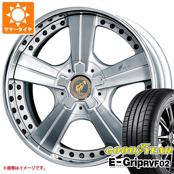 トヨタ グランエース GDH300系用 サマータイヤ グッドイヤー エフィシエントグリップ RVF02 245/40R20 99W XL スーパースター ピュアスピリッツ オークス 9.0-20