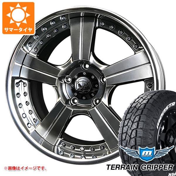 ランドクルーザー プラド 150系用 サマータイヤ モンスタ テレーングリッパー 265/50R20 116H XL ホワイトレター ピュアスピリッツ オークスXC 8.5 20 :ssokxc 34796 t80991yt:タイヤ1番