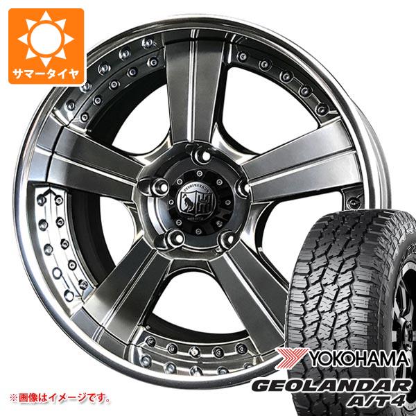 GEOLANDAR - トヨタ 地びたクルーザー300用 炎節タイア ヨコハマ A/T4 G018 275/55R20 117H XL 黒いこと水茎の跡 はやりっ子 ピュアスピリッツ オークスXC 9.0-20