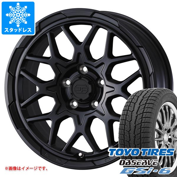 OBSERVE - トヨタ RAV4 50系用 スタッドレス トゥーヨー オブザーブ GSi-6 225/65R17 102Q スタットベルク2 車、バイク、自転車-冬タイヤ、ホイールセット
