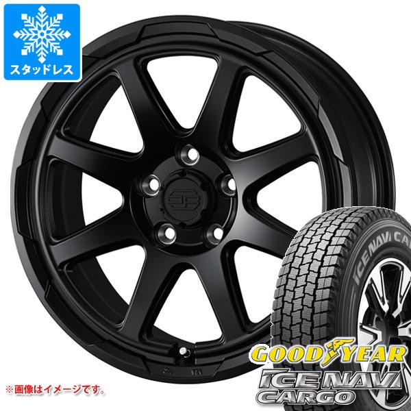 タウンエース バン 400系後期用 スタッドレス グッドイヤー アイスナビカーゴ 165/80R14 97/95N (165R14 8PR相当) スタットベルク