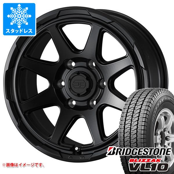 ハイエース 200系用 スタッドレス ブリヂストン ブリザック VL10 195/80R15 107/105N スタットベルク