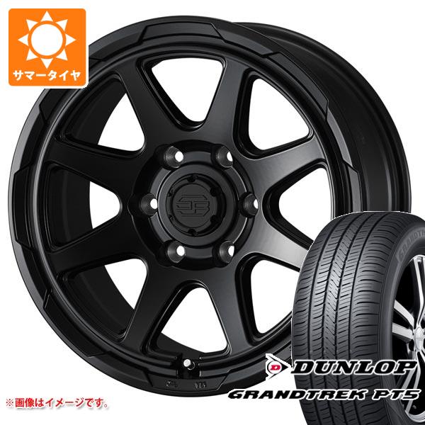 FJクルーザー 10系用 サマータイヤ ダンロップ グラントレック PT5 265/70R17 115S  スタットベルク 8.0-17｜tire1ban