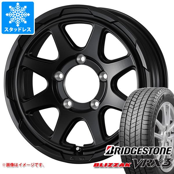 5本セット ジムニー JB64W用 スタッドレス ブリヂストン ブリザック VRX3 215/70R16 100Q スタットベルク