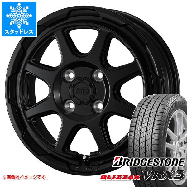 エブリイバン DA17V用 スタッドレス 2023年製 ブリヂストン ブリザック VRX3 165/65R14 79Q スタットベルク｜tire1ban