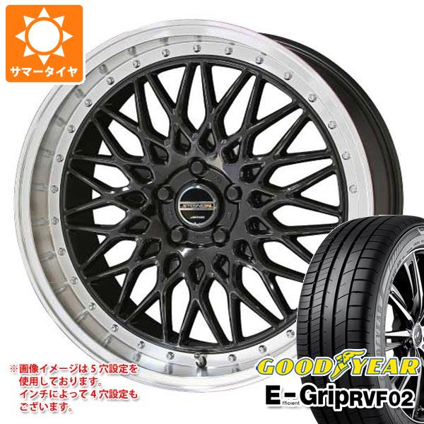 サマータイヤ 245/35R20 95W XL グッドイヤー エフィシエントグリップ RVF02 シュタイナー FTX 8.5 20 :stftx 36606:タイヤ1番