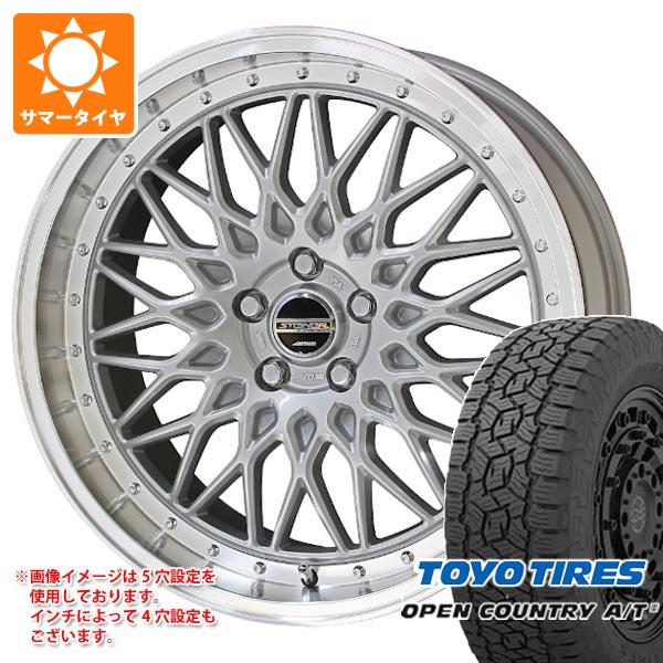 共豊 - ご機嫌はやりっ子 200系用 炎節タイア トゥーヨー 明けひろげカントリー A/T3 215/70R16 100T 黒いこと水茎の跡 シュタイナー FTX 6.5-16