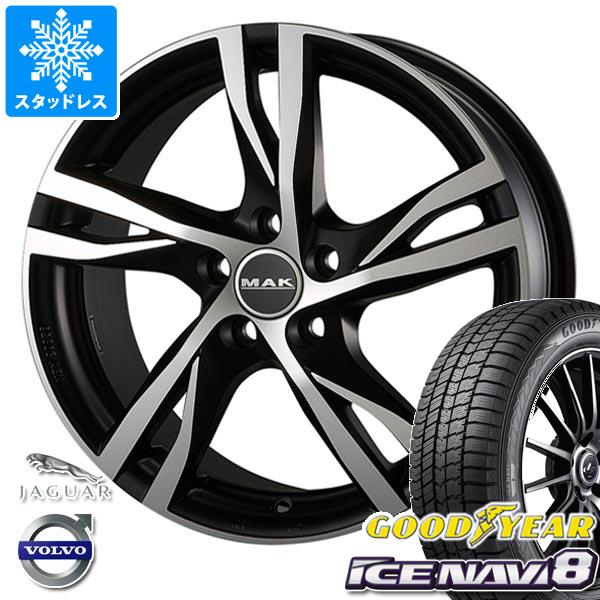 ボルボ S80 AB系用 スタッドレス グッドイヤー アイスナビ8 245/40R18 93Q MAK ストックホルム :stockib 37404 v23186o:タイヤ1番