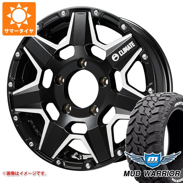 5本セット ジムニーシエラ JB74W用 サマータイヤ モンスタ マッドウォーリアー LT215/70R16 107/105Q ホワイトレター クライメイト スワット 6.0 16 :swattjs 34780 s86770zk 5:タイヤ1番