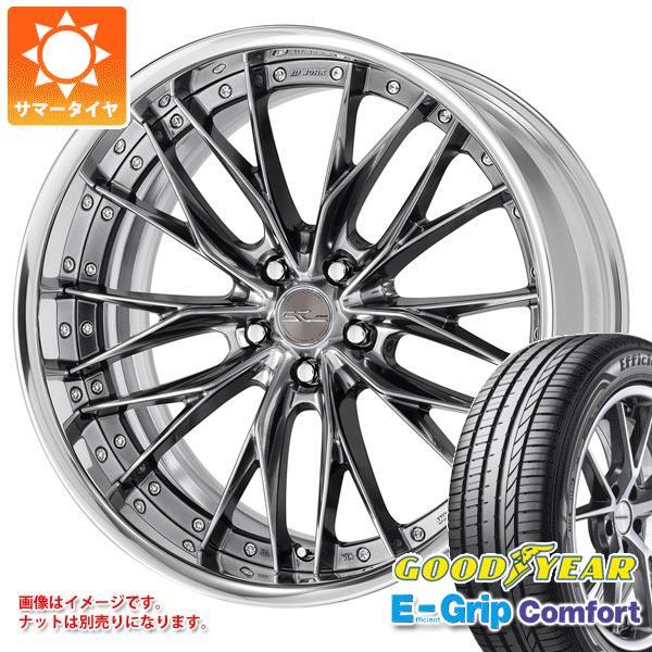 サマータイヤ 245/45R19 102W XL グッドイヤー エフィシエントグリップコンフォート ワーク シュヴァート ブルネン 8.5-19