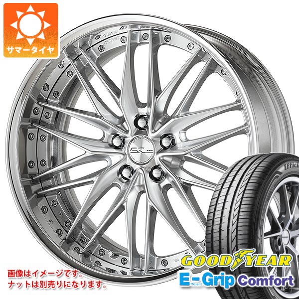 サマータイヤ 245/45R19 102W XL グッドイヤー エフィシエントグリップコンフォート ワーク シュヴァート クヴェル2 8.5-19