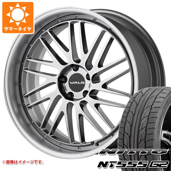 WALD - 朱夏タイア 235/35R20 92Y XL ニットー NT555 G2 ヴァルド トスカ T22-C 8.5-20 自動車-車、バイク、自転車